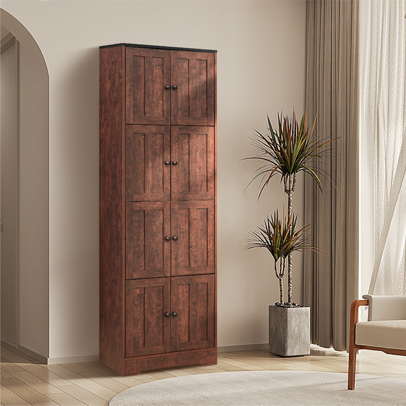 Linen Cabinet, Walnut