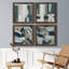 «Close to the Edge I», ensemble de 4 peintures sur toile encadrées-60147975-60147974