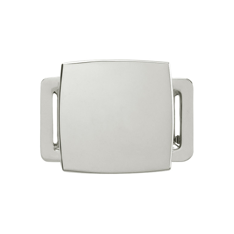 Coventry 1-1/4 Inch Square Cabinet Knob, Polished Nickel