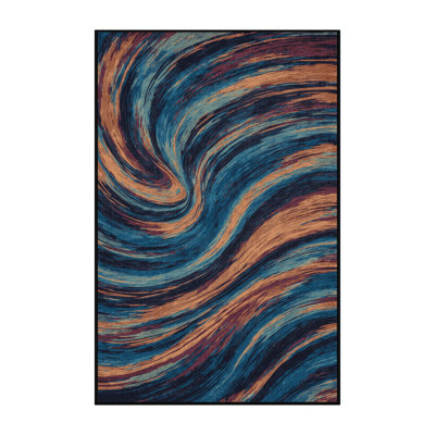 Tapis gris lavable à la machine