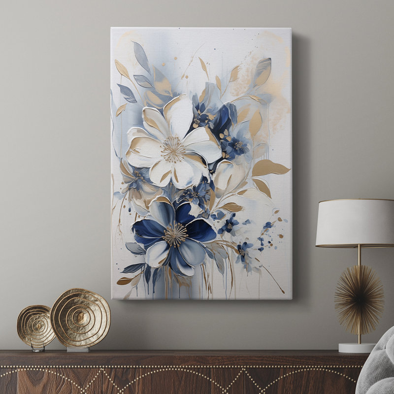 FLORAL Series CECX III - Gallery Cavas sur mesure, H 36 po x l 24 po