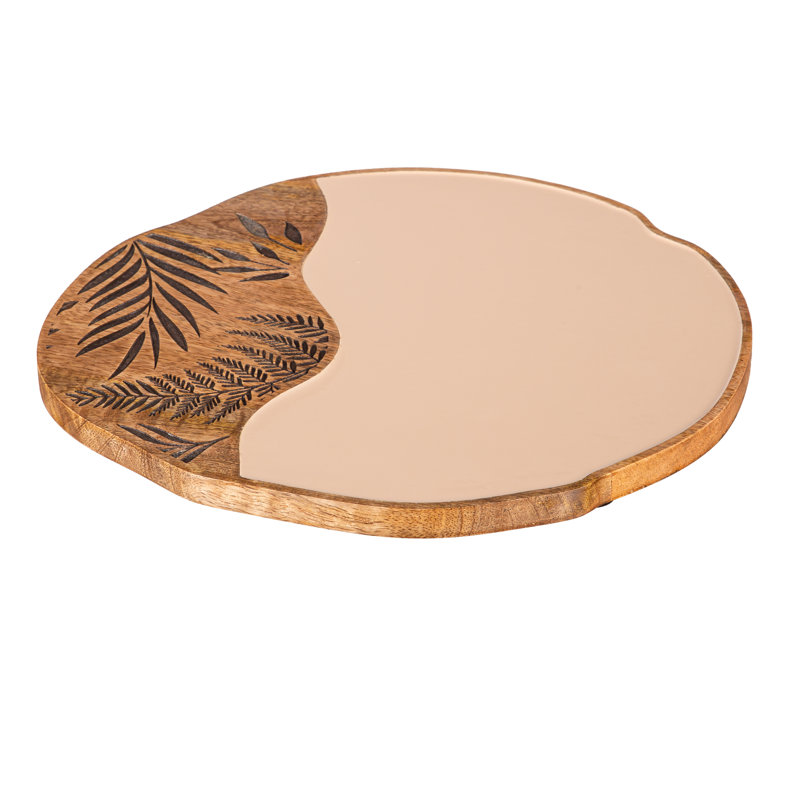 August Grove® Bonessa Wood Tray