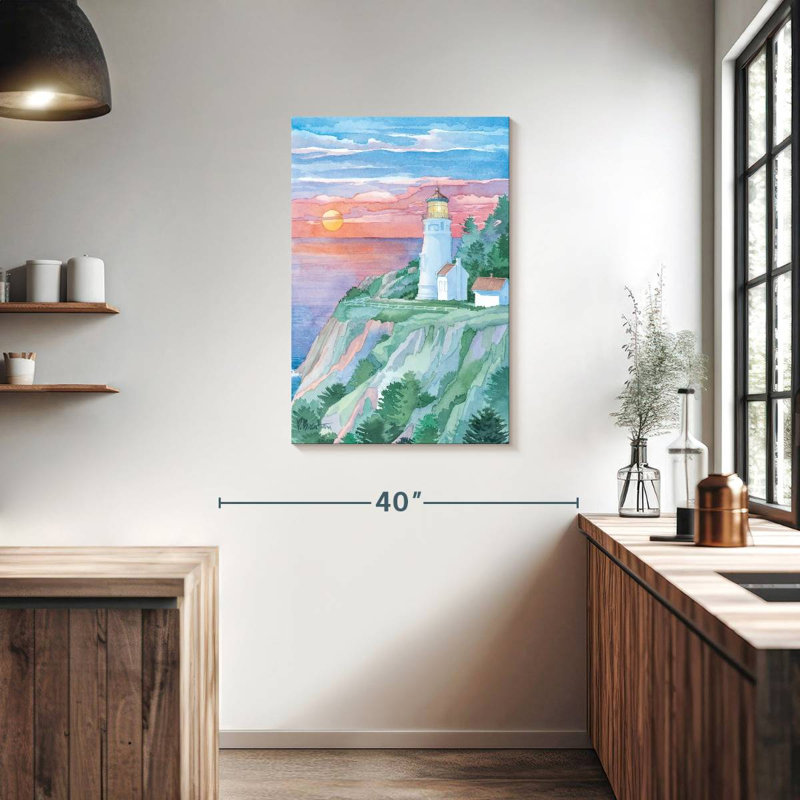 Phare Gillard Heceta Head OU, H 36 po x l 24 po