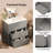 30" Bathroom Vanity With Ceramic Sink And 2 Full-Extension Drawers, Freestanding Bathroom Vanity-1666377855