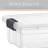 Latitude Run® Clear Storage Bins with Lids, 5 Pack- Plastic Storage Boxes for Home--791966614