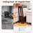 Padded Stackable Folding Dining Chairs with Solid Wood Frame-78947946