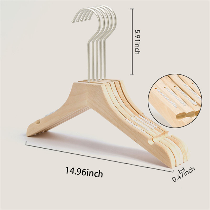 Cintre en bois massif de qualité supérieure, 10