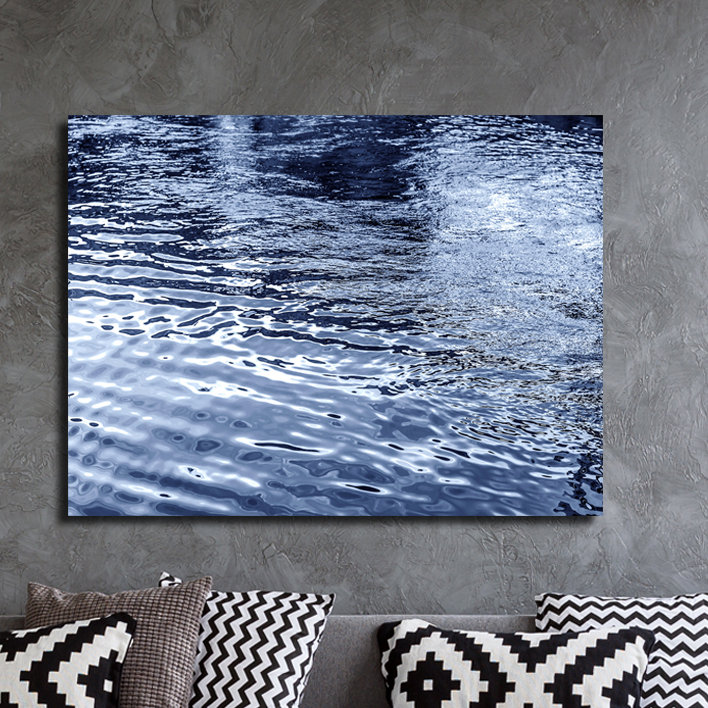 Blue Tranquility VII - Photograph, 20" H x 30" W x 1" D