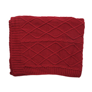 Knitted Throw Blanket