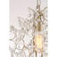 Mini-lustre 14 po à une lumière de couleur argent brossé himkea