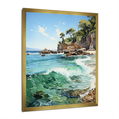 «Tuan Thailande Beach Bliss II», reproduction sur toile