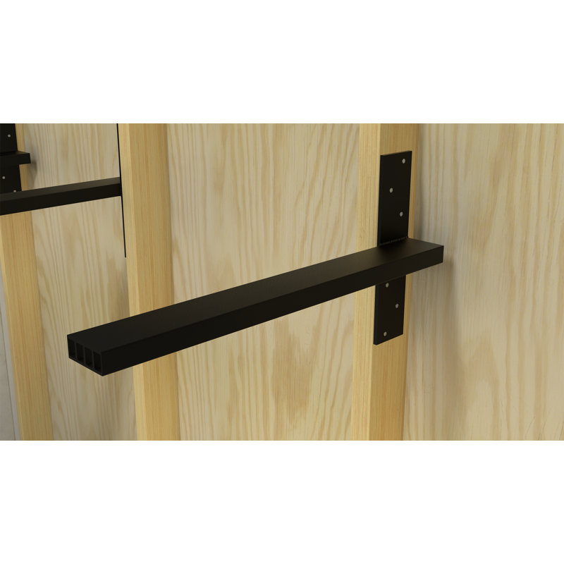 32 po x 2,5 po x 1 po - Support de tablette suspendu universel original - industriel, H 1 po x l 2,5 po x P 32 po