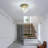 Janalyn Crystal Flush Mount