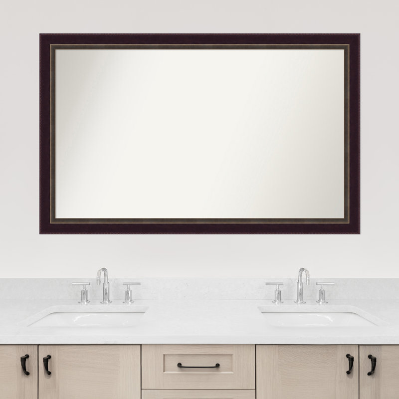 Roree Solid Wood Frame Mirror, 30.25" x 48.25"
