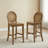 Katia 2-piece Cane-back Counter Stool Set
