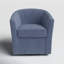 Fauteuil demi-tonneau pivotant 31 po Hansell-1784282473