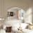Abhiram Glass Arch Mirror