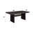 Gold & Rustic Espresso Finish Dining Table