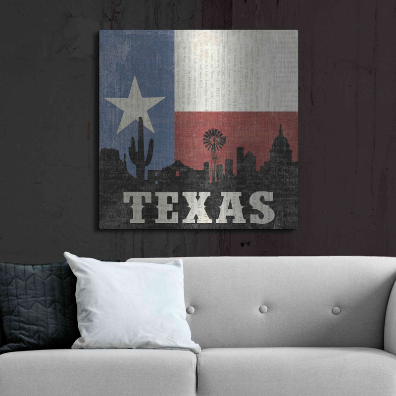 «Texas» par Moira Hershey, H 36 po x l 36 po
