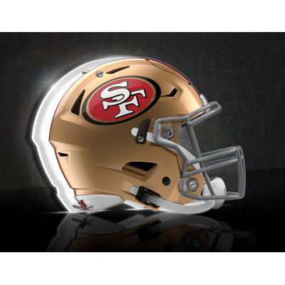 7" NFL LED Helmet Shaped Desktop Sign