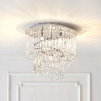 Coles 4 Light Ceiling flush light 35cm Diameter