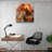 Stunning Decorative Tempered Glass Painting, 19.7 x 19.7 Inches | 100% Tempered Glass, Thickness: 0.16 Inches | UV Printing for Vibrant Colors | Perfect for Home Décor, Living Room or Office Wall Art