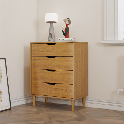 Harmanveer 70cm W 4 - Drawer Chest of Drawers