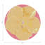 Hibiscus Orchid Vegan Leather Round Coasters-318645795