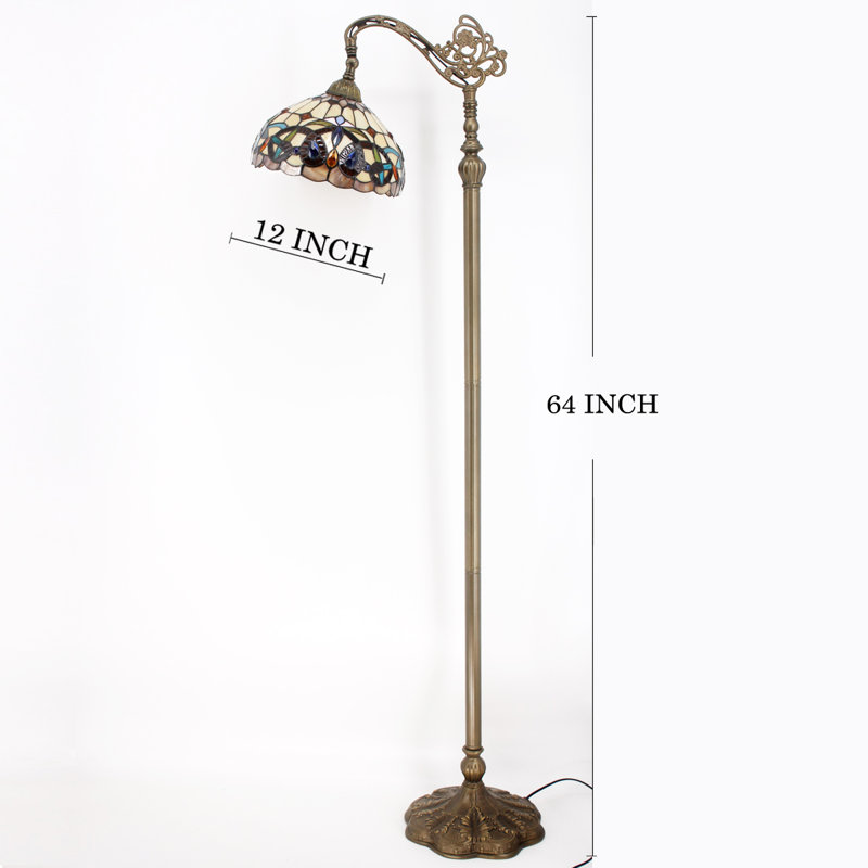Lampe sur pied arquée 64 po Braylon