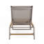 Chaise longue d'extérieur en aluminium Hargrove, ensemble de 2