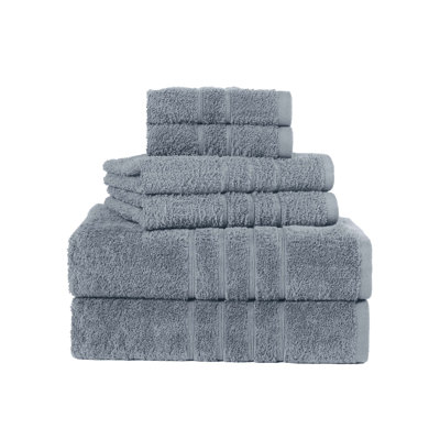 Martex Ultimate Solid 6 Piece Spa Blue Towel Set
