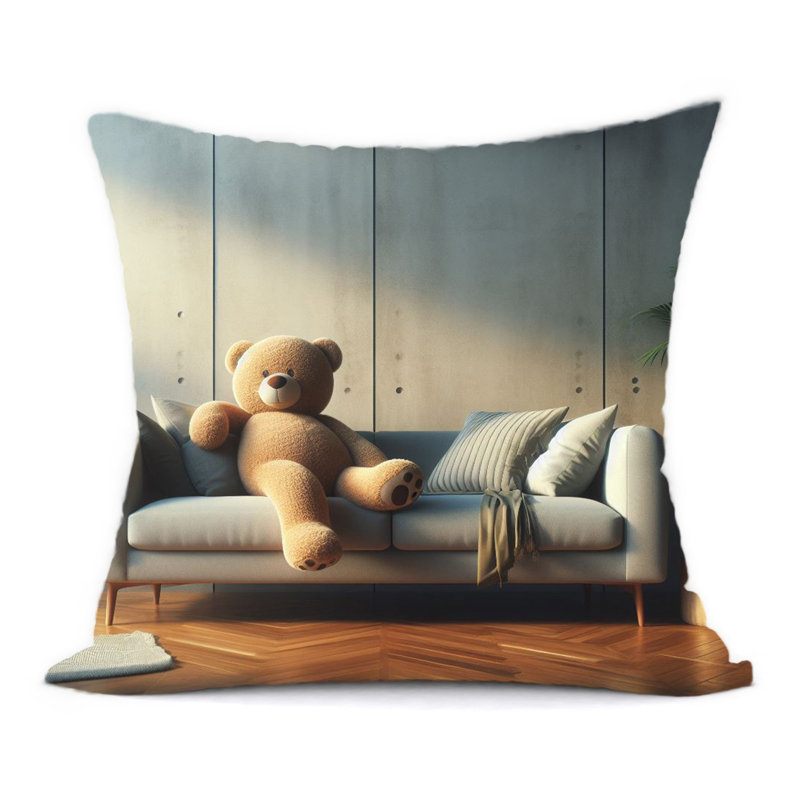  Coussin abstrait réversible Abstract