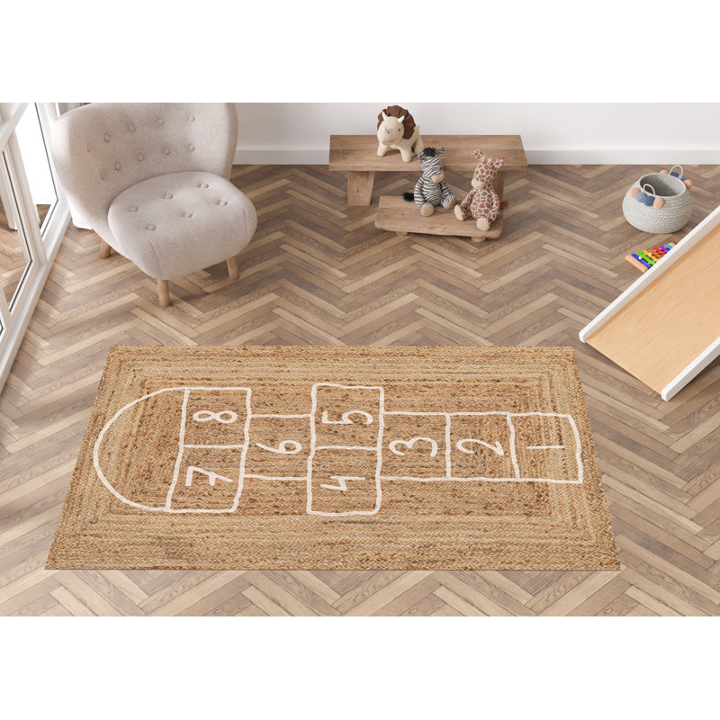 Iohanna Rectangle 150 cm x 225 cm Vinyl Area Rug