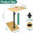 C Table End Table, Height Adjustable Couch Tables