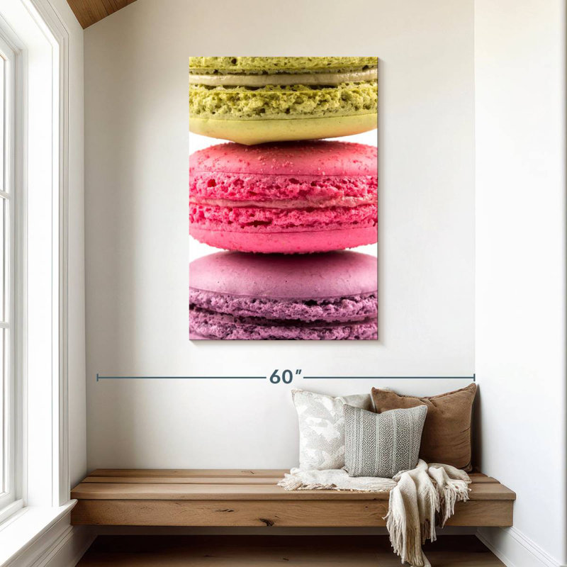 Yarlin Three Macarons, 45" H x 30" W