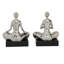 Ensemble de 2 figurines de yoga Elvina