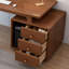 Bureaux rectangulaires en bois massif 55,12 po-107230908-107230906