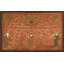 Antique Textile Chinese  Red 1850s Rug