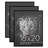 Malaya 3 Pack Lightweight Poster Frames Slide-In Photo Frames with Buildable Moulding-709030897