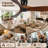 42-Inch Flush Mount Ceiling Fan Without Light