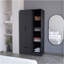 Armoire Redmond avec tiroir simple, 4 tablettes de rangement et tringle