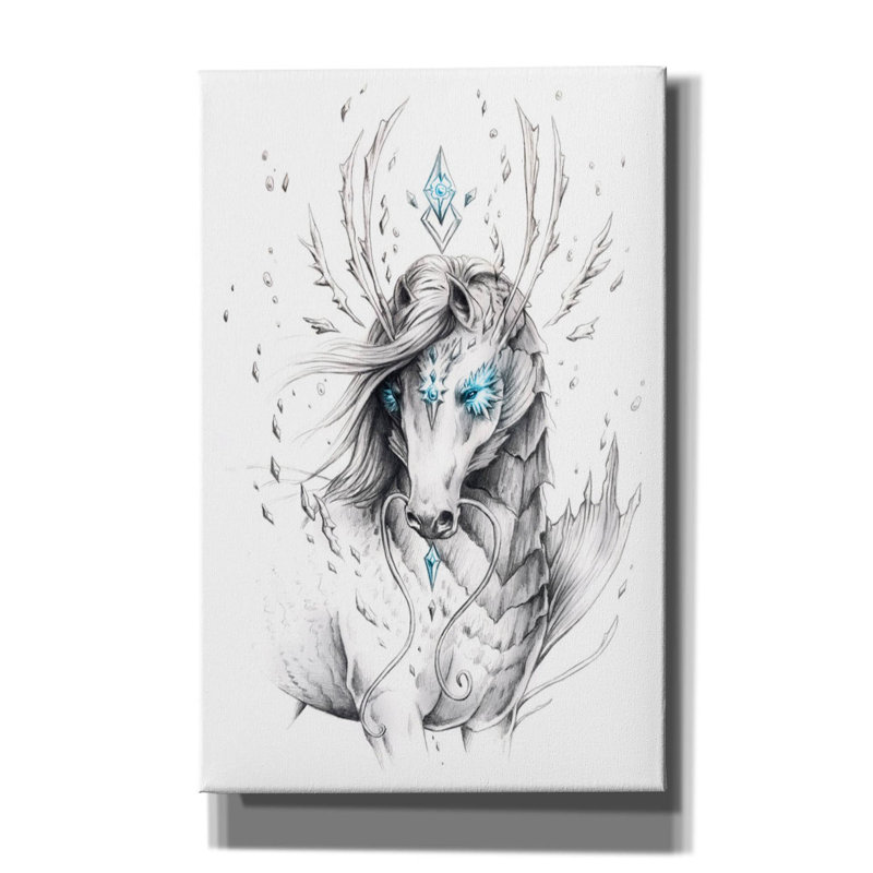 «Bartolomea Sea Horse» par JoJoes Art, H 40 po x l 26 po x P 1,5 po