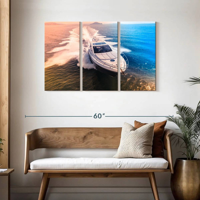 Mehar Speeding Yacht, H 28 po x l 45 po