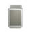 Dedman Glam Square Accent Table with Mirrored Inlay Top and Case-Frame
