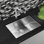 Quatrus R0 25" Single Bowl Undermount Stainless Steel Kitchen Sink