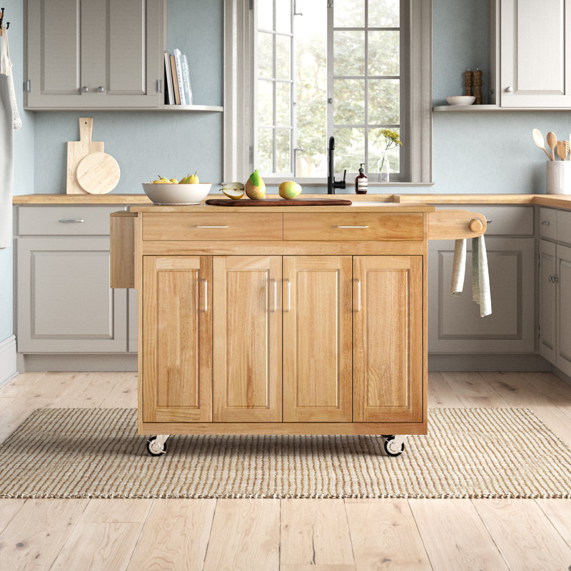 Wood Kitchen Island
