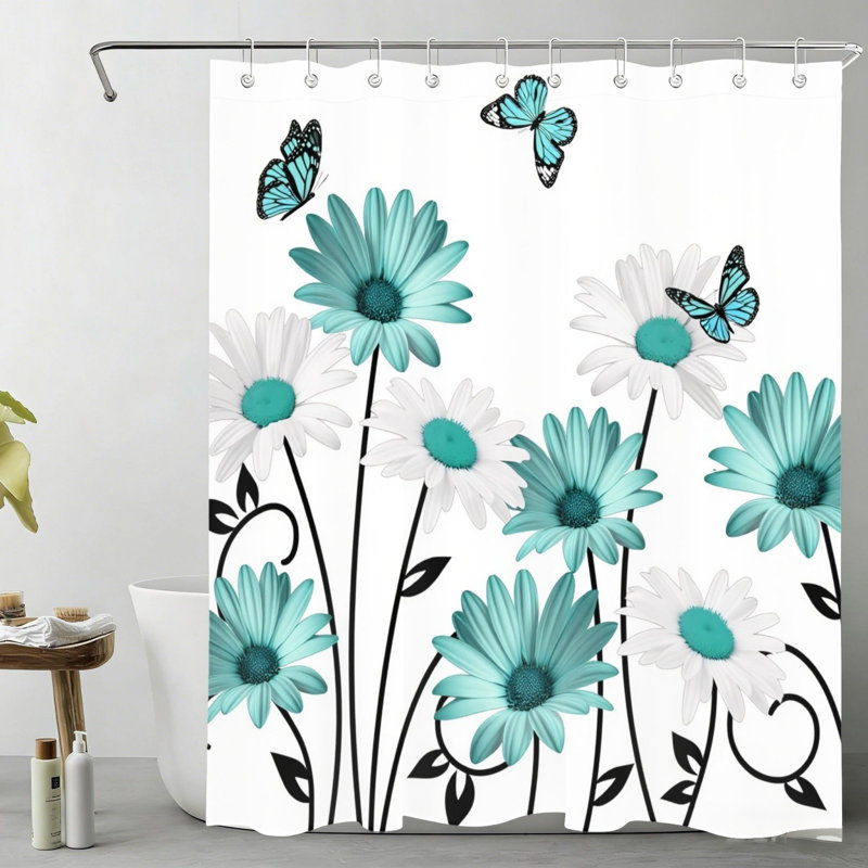 Rideau de douche Daisy Butterfly
