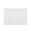 Grand lit escamotable mobile avec tiroir et tablettes