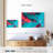 Avery Abstract Red And Blue Ripple-108690733
