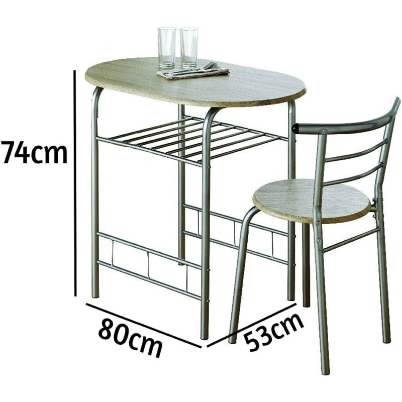 Higgs 2 - Person Dining Set